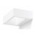 Nástěnné svítidlo, základna kov, povrch lak bílá mat/černá mat, difuzor plast mat, LED 1x10W, teplá 3000K, 1300lm, Ra80, 230V, IP20, tř.1. rozměry 200x140x55mm, svítí nahoru/dolů