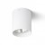 MANTOVA I Stropní, přisazené, jednobodové svítidlo, základna kov, povrch bílá, pro žárovku 1x35W, GU10, ES50, 230V, IP20, tř.1, rozměry d=80mm, h=94mm