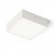 LARISA SQ 17 Stropní, přisazené svítidlo, těleso kov, povrch bílá, difuzor plast opál, LED 15W, 1200lm, teplá 3000K, Ra80, 230V, IP20, rozměry 170x170x58mm