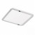 HUE R 17 LED Stropní, podhledové svítidlo, základna kov, rámeček bílá, difuzor plast opál, LED 1x18W, teplá 3000K, 1620lm, Ra80, 230V, IP20, tř.2. rozměry d=175mm h=9mm