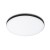 BJORK Stropní, podhledové svítidlo, kruhové, rámeček černá, LED 18W, 1800lm, teplá 3000K, Ra80, 230V, IP20, rozměry d=200mm, h=10mm, trafo na kabelu