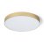 LARISA R 60 Stropní, přisazené svítidlo, kov, zlatá perleť, difuzor plast opál, LED 100W, 7500lm, přepín CCT teplá 3000K/neutrální 4000K/denní 6000K, Ra80, stmívatelné TRIAC, 230V, IP20, rozměry d=600mm, h=68mm