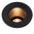 TRITON MINI LED Vestavné zápustné svítidlo, těleso hliník, plast, povrch vnější černá, vnitřní černá, LED 1W, 70lm, teplá 3000K, 350mA, IP20, tř.3, rozměry svítidla: d=45mm, h=53mm.