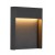 FLAT WL Nástěnné venkovní svítidlo, těleso hliník, povrch černá antracit, difuzor plast, LED 14W, 460lm, CCT teplá 3000K, neutrální 4000K, 230V, IP65, rozm 180x230x70mm, svítí dolů