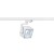 EURO Bodové svítidlo, nastavitelný směr svícení 350°/170°, těleso hliník, povrch bílá, LED 28,5W, neutrální 4000K, vyzařovací úhel 60°, 230V, 210x150mm, vč. adapt do 3F lišty NORDIC, EUTRAC