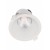 PT09 Stropní podhledové bodové svítidlo, těleso hliník, povrch bílá, LED 9W, 1010lm, teplá 3000K, vyzař. úhel 40°, Ra80, 230V, IP20, tř.2, rozměry d=103mm, h=91mm.