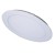 LED panel Stropní, vestavné svítidlo, těleso hliník, povrch bílá, difuzor plast opál, LED 6W, 400lm, teplá 3000K, 230V, IP20, tř.1, d=120mm, h=13mm, trafo na kabelu 30x40x120mm