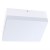 Stropní svítidlo do koupelny VÝPRODEJ Stropní venkovní svítidlo čtvercové, základna polykarbonát, povrch bílá, difuzor PC opál, LED 15W, 1150lm, neutrální 4000K, Ra80, 230V, do koupelny IP44, tř.1