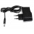 Síťový adaptér 12V Síťový adaptér do zásuvky pro LED pásky, černá, vstup 230V, výstup 12V, 1A, 12W, IP20, konektor 5,5/2,1mm, rozměry 73x43x28mm, kabel l=1m, ochrana proti zkratu, přetížení, přehřátí