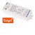 RF DIM RF přijímač pro stmívání CCT LED pásků zátěž max 2x5A, 12V/120W, 24V/240W, napájení 12V-36V, TUYA WiFi, dosah až 30m, rozměry 114x38x20mm, lze spárovat max 10 vysílačů na 1 přijímač