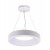 ZULU Závěsné svítidlo, těleso kov, povrch bílá, dif plast opál, LED 32W, 2570lm, přepín. CCT nast. teplota teplá 3000K - 6000K, stmív TRIAC, Ra80, 230V, IP20, d=380mm, vč závěs lanka l=1500mm. lze zkr.