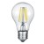 E27 FILAMENT VÝPRODEJ Světelný zdroj, žárovka, hrušková, sklo čiré, LED 4W, E27, A60, 400lm, teplá 3000K, Ra80, 230V, stř život 10.000 hod, 10.000 zap/vyp, d=60mm, l=105mm