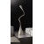 SNAKE Stolní lampa, flexibilní rameno, těleso plast a kov, povrch zlatá mat, LED 3W, teplá 3000K, 300lm, stmívatelné, 230V, IP20, rozměry d=120mm, h=500mm.