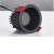 HC03, LED 18W, CCT, TUYA Podhledové svítidlo, hliník, rámeček černá, komínek černá, LED 18W, 1800lm, TUYA Zigbee, stmívatelné, nast teplota CCT teplá 3000K - denní 6000K, Honeycomb UGR<19, Ra80, 230V, IP20, d=105mm, h=77mm