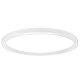 CIRCUM THIN stropní Stropní přisazené svítidlo z hliníkového profilu tvar prstenec, povrch bílá, difuzor opál, LED 106W, 12000lm, teplá 3000K, Ra80, 230V, IP20, 2000x75x70mm