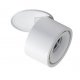 COSTA SPOT Vestavné bodové svítidlo, nastavitelný směr svícení, těleso hliník, povrch bílá, LED 12W, 1020lm, teplá 3000K, 230V, IP20, rozměry: d=100mm, h=110mm.