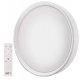 WAYET 45W CCT Stropní přisazené svítidlo, těleso kov, povrch bílá, difuzor plast opál, LED 45W, 2700lm, dálk. ovl (součástí) CCT teplota teplá 2700K-denní 6500K, stmív, 230V, IP20, rozměry d=500mm, h=70mm.