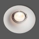 LAZZY Stropní, podhledové, bodové, bezrámečkové, svítidlo, výklopné +-20°, oblý komínek, těleso sádra, pro žárovku 1x35W, Gx5,3, 12V, IP20, rozměry d=155mm, h=120mm, montáž do SDK