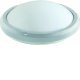 MELISSA Stropní venkovní svítidlo, těleso plast stříbrná, difuzor plast opál, LED 20W, 1300lm, neutrální 4000K, 230V, IP65, tř.2, rozměry d=265mm, h=90mm.