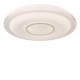 MAGNIFIQUE Stropní svítidlo, těleso kov povrch bílá a chrom, dif plast opál s třpyt. efektem, LED 30W, 3700lm, Tuya CCT nastav. teplota teplá 3000K - denní 6500K, stmív, rozměry d=500mm, h=88mm.