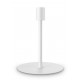 SET UP Základna stolní lampy, těleso kov, povrch bílá, pro žárovku 1x60W, E27, 230V, IP20, tř.2, rozměry d=145mm, h=235mm, stínítko SAMOSTANĚ