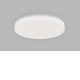 ROUND Stropní nouzové svítidlo, pro trvalé i nouzové svícení, záloha 3h, plast bílá, difuzor plast opál, LED 23W, 2300lm, přepín. nast. teplota CCT teplá 3000K-neutrální 4000K, IP54, d=280mm, h=53mm.