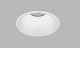 VIGO Stropní podhledové bodové svítidlo, těleso hliník, bílá, LED 18W, 2070lm, neutrální 4000K, stmív. TRIAC, Ra90, 230V, do koupelny IP65, rozměry d=100mm, h=64mm.