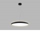 MOON 60 P/N-Z, BG Závěsné svítidlo, hliník, černá/zlatá, difuzor plast opál, LED 60W, 4200lm TW nastavitelná teplota CCT teplá 3000K-neutrální 4000K, Ra90, stmív DALI/PUSH, 230V, IP20, d=600mm, h=70mm, závěs l=2500mm