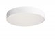 MENKAR Stropní svítidlo, těleso hliník, povrch bílá, difuzor plast opál, LED 60W, přepín CCT teplá 3000K-neutrální 4000K, stmív TRIAC, 230V, IP20, rozměry d=600mm, h=90mm, svítí nahoru/dolů