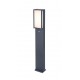 NAIM S II PIR, LED 18W, IP54 Sloupkové svítidlo, senzor pohybu PIR, záběr čidla 120°, dosah 10m, čas 10s-8min, hliník, šedočerná, difuzor plast opál, LED 18W, 1150lm, teplá 3000K, Ra80, 230V, IP54, tř.1, 750x93x110mm
