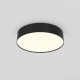 GLORYST 36W Stropní nebo závěsné svítidlo, těleso kov, povrch černá, difuzor plast opál, LED 36W, 1800lm, teplá 3000K, Ra90, 230V, IP20, tř.2, rozměry d=300mm, h=60mm.