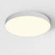 GLORYST 90W Stropní nebo závěsné svítidlo, těleso kov, povrch bílá, difuzor plast opál, LED 90W, 7410lm, teplá 3000K, Ra90, 230V, IP20, tř.2, rozměry d=600mm, h=60mm.
