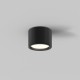 BALOO 15W, IP44 Stropní, přisazené svítidlo do koupelny, těleso kov, povrch černá, difuzor plast opál, LED 15W, 1390lm, teplá 3000K, vyzař. úhel 120°, 230V, IP44, rozměry d=176mm, h=90mm.