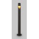 TAPKO FL 5W IP65 Sloupkové venkovní svítidlo, těleso kov, povrch černá grafit, LED 5W, 200lm, teplá 3000K, Ra80, 230V, IP65, rozměry d=50mm, h=600mm, svítí dolů.