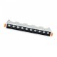 MINIS II LED 20W, IP20 Stropní, podhledové bodové svítidlo, těleso hliník, povrch bílá, LED 20W, teplá 3000K, 1220lm,  vyzařovací úhel 36°, Ra80, 230V, IP20, tř.2, rozměry 280x48x45mm, otvor 275x35mm