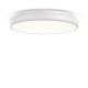 PLAY Stropní přisazené svítidlo, těleso hliníkl, povrch bílá, difuzor plast, LED 62W, 4760lm, teplá 3000K, Ra80, 230V, IP20, rozměry d=610mm, h=90mm