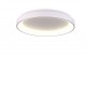 ENIM 60W, DALI CCT Stropní svítidlo, těleso kov, povrch bílá, dif. plast opál, LED 60W, 5560lm, přepínatelná CCT teplá 3000K/neutr 4000K/denní 6500K, stmív. DALI, Ra80, 230V, IP20, rozměry d=780mm, h=60mm.
