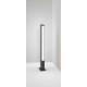 POLE Sloupkové svítidlo, těleso hliník, povrch černá antracit, dif. plast opál, LED 11W, 880lm, teplá 3000K, Ra90, 230V, IP65, tř.1, rozměry 120x80mm, h=800mm.