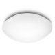 SUEDE Stropní, přisazené svítidlo, základna plast, povrch bílá, difuzor plast opál, LED 9,6W, teplá 2700K, 1200lm, Ra80, 230V, IP20, tř.1, rozměry d=280mm, h=79mm