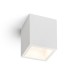 JACK SQ Stropní svítidlo, těleso sádra, povrch bílá, pro žárovku 1x35W, GU10, ES50, 230V, IP20, tř.1, 110x110x135mm