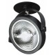 KELLY-LED Stropní, podhledové bodové svítidlo, nast směr svícení, těleso kov, povrch lak černá mat, LED 1x12W, teplá 3000K, 600lm, Ra80, stmív TRIAC, 230V, IP20, tř.1. rozměry d=137mm h=145mm