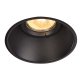 HORN LED 1X50W GU10 ES50 Stropní, podhledové bodové svítidlo, těleso kov povrch černá mat, pro žárovku 1x50W, GU10 ES50, 230V, IP20, rozměry d=106mm h=180mm