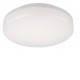 LEON Stropní svítidlo, těleso plast bílá, difuzor plast opál, LED 15W, neutrální 4000K, 1350lm, Ra80, 230V, do koupelny IP44, rozměry d=200mm, h=50mm.