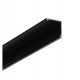 MADY 16,5x16,5mm Přisazený rohový profil pro LED pásky 2x12mm, materiál hliník, povrch černý, rozměry 16,5x16,5mm, délka l=3000mm.