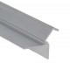 POSET D 35,2x28,6mm Profil pro LED pásky pro nepřímé osvětlení v sádrokartonu, materiál hliník, povrch surový, max šířka LED pásků 12mm, rozměry 35,2x28,6mm, délka l=1000mm.