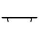 NUPHAR kryt 10 Kryt pro profil, materiál hliník, povrch elox šedostříbrný, rozměry 29,1x3,9mm, l=3000mm
